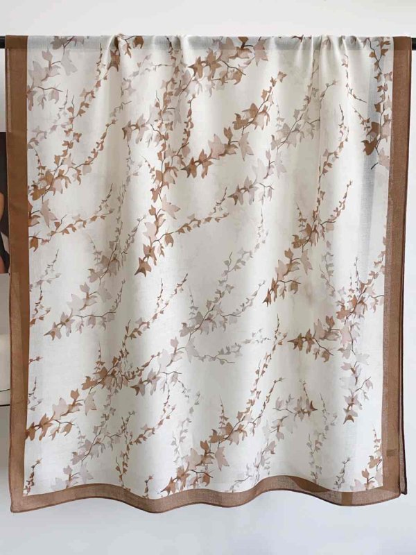 CrossKulture - SereneMaple viscose scarf full view