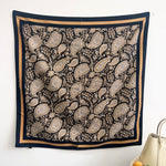 CrossKulture - RichPaisley satin scarf full front view