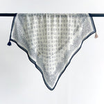 BloomLine Maillard Tassel Square Scarf