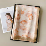 AiryAllure Long Chiffon Scarf Offwhite