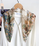 NetPoise Multicolour Gauze Square Scarf