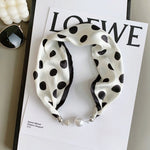 CrossKulture - PolkaCharm satin jewellery scarf