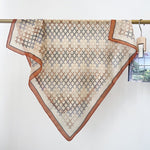 NetFlow Creme Gauze Square Scarf