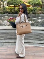 CrossKulture - ExtraTrendy Tote Bag front view side model image