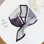 PrestigeStyle Satin Neck Scarf Lilac