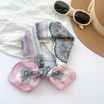 CottonCharm Cotton Pink Square Scarf