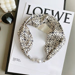 CrossKulture - SimpleGraphic satin jewellery scarf