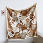 CrossKulture - EarthyParadise satin scarf full view