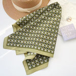 CottonTheory Cotton Green Square Scarf