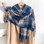 PlaidMuse Cashmere Checkered Scarf