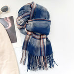 PlaidMuse Cashmere Checkered Scarf