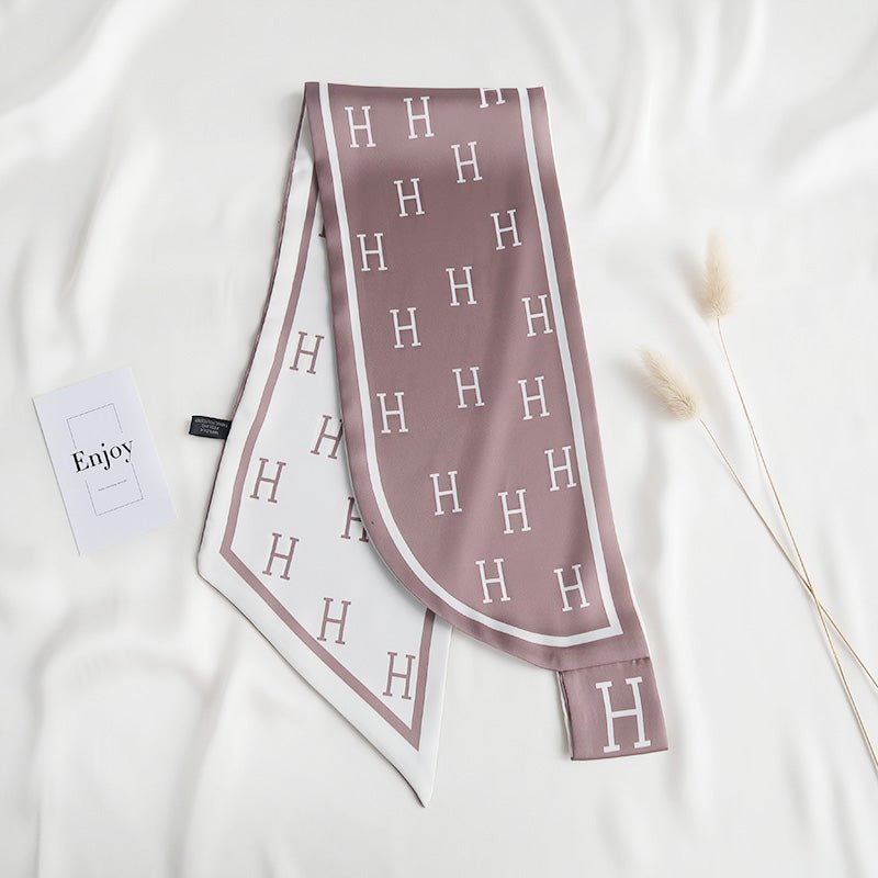 CrossKulture - MauveCalm satin neck scarf