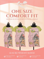 CrossKulture - ToonTees Printed Long Tees infographic image