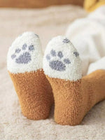 SoleCrush Brown Crew Socks Combo Pack of 3