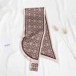 CrossKulture - PrettyMaze neck satin scarf