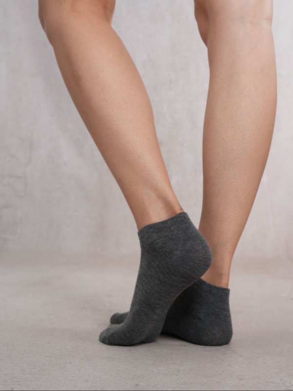 SoleClub Grey Ankle Length Combo Pair of 4