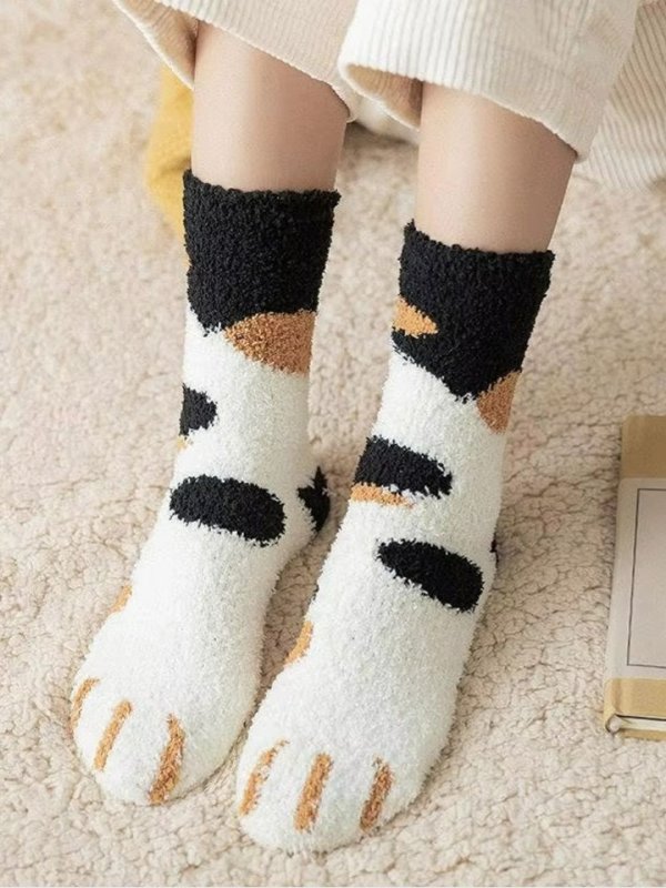 SoleCrush Brown Crew Socks Combo Pack of 3