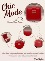 CrossKulture - PetiteCrush lightweight small wallet infographic image with features