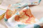 RibbonCollective Satin Ribbon Scarf Green