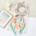 RibbonCollective Satin Ribbon Scarf Green