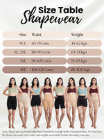 CurveCommand High Waist Tummy Control Shapewear Shorts