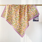 CottonWhisper Cotton Multicolour Square Scarf