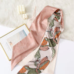 RibbonStory Satin Ribbon Scarf Peach