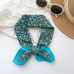 CottonMood Cotton Blue Square Scarf