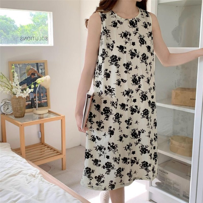 EasyEase Sleeveless Lounge Dress