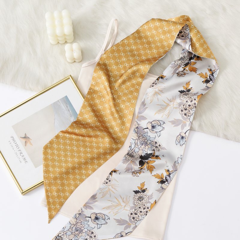 CrossKulture - RibbonSunshine satin scarf