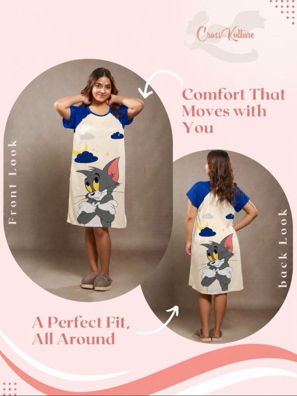 FunFusion Printed Long Tees