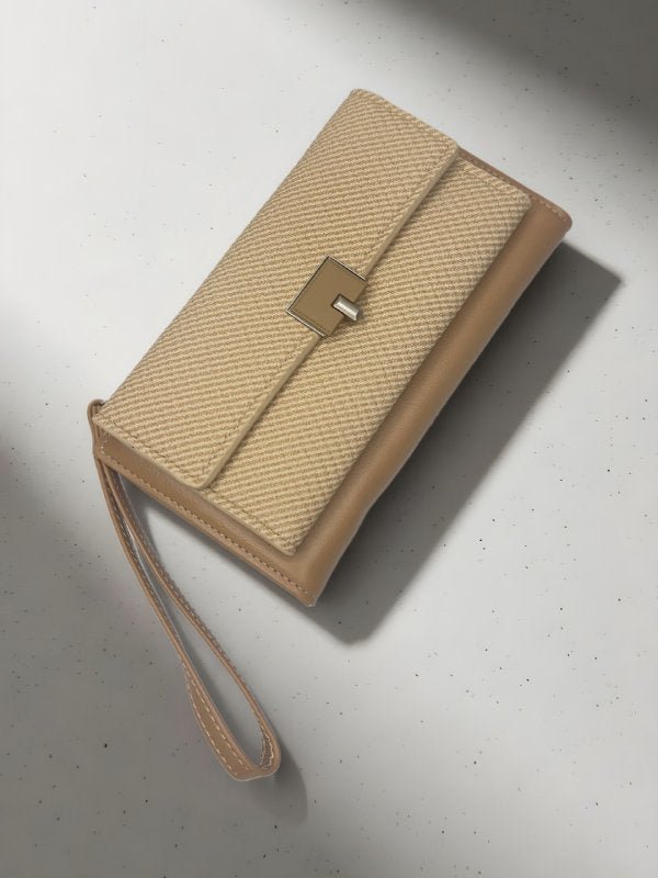 CrossKulture -ButteryCarry lightweight long wallet side view