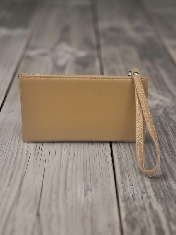 CrossKulture -ButteryCarry lightweight long wallet back view