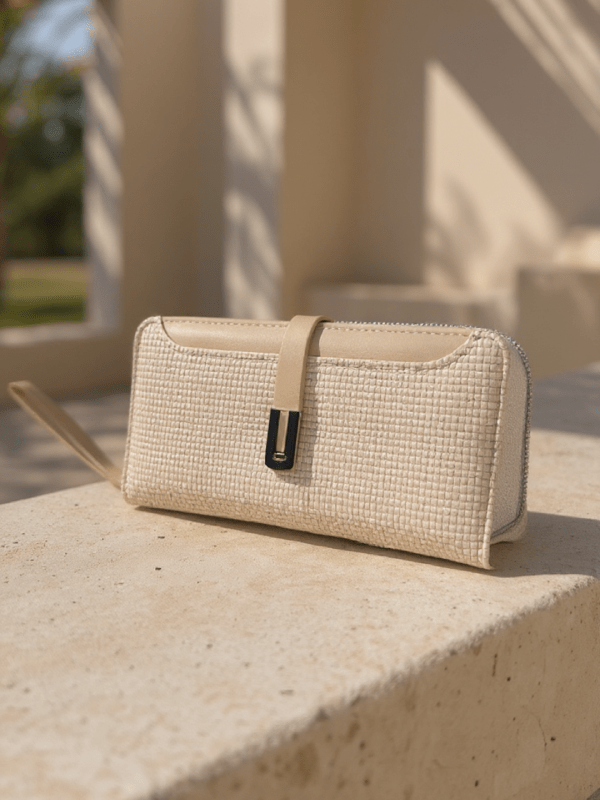 CrossKulture -ExquisiteCarry lightweight long wallet side view