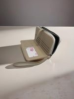 CrossKulture - ExquisiteCarry lightweight long wallet inner view showing zip compartment and storage pockets
