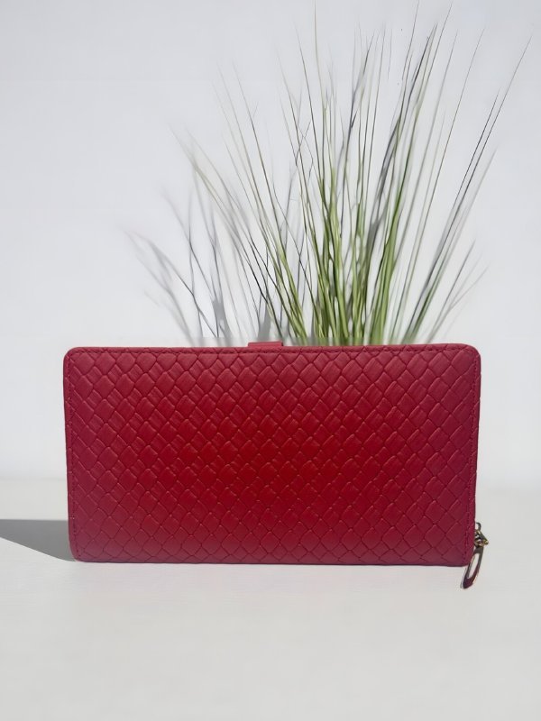 CrossKulture -CupidCarry lightweight long wallet back view