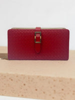 CrossKulture -CupidCarry lightweight long wallet front view