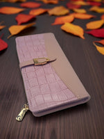 CrossKulture - LuxeCarry lightweight long wallet side view