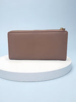 CrossKulture - LuxeCarry lightweight long wallet back view