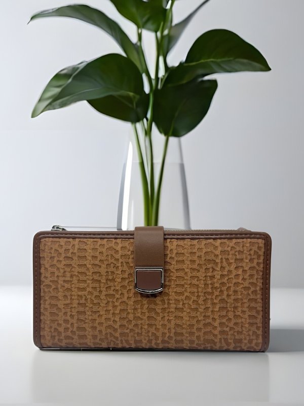 CrossKulture - EtherealCarry lightweight long wallet front view