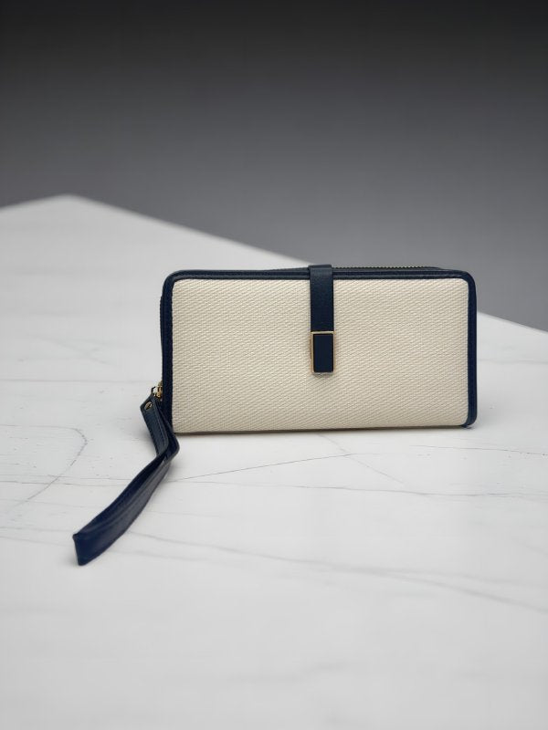 CrossKulture -SereneCarry lightweight long wallet front view