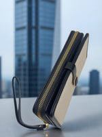 CrossKulture -SereneCarry lightweight long wallet side view