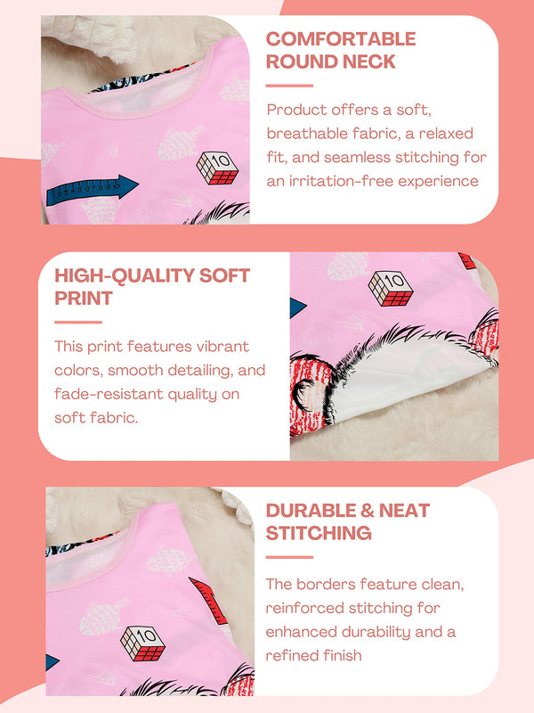 GiggleGear Printed Long Tees