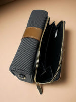 CrossKulture - PremiumSling lightweight sling bag open zip view