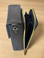 CrossKulture - ShadowSling lightweight sling bag open zip view