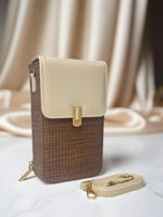 CrossKulture - ZenithSling lightweight sling bag front view with long strap