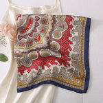 ScarletSunrise (70X70 cms)