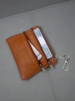 CrossKulture - GlamPurse lightweight coin purse showing zip compartments