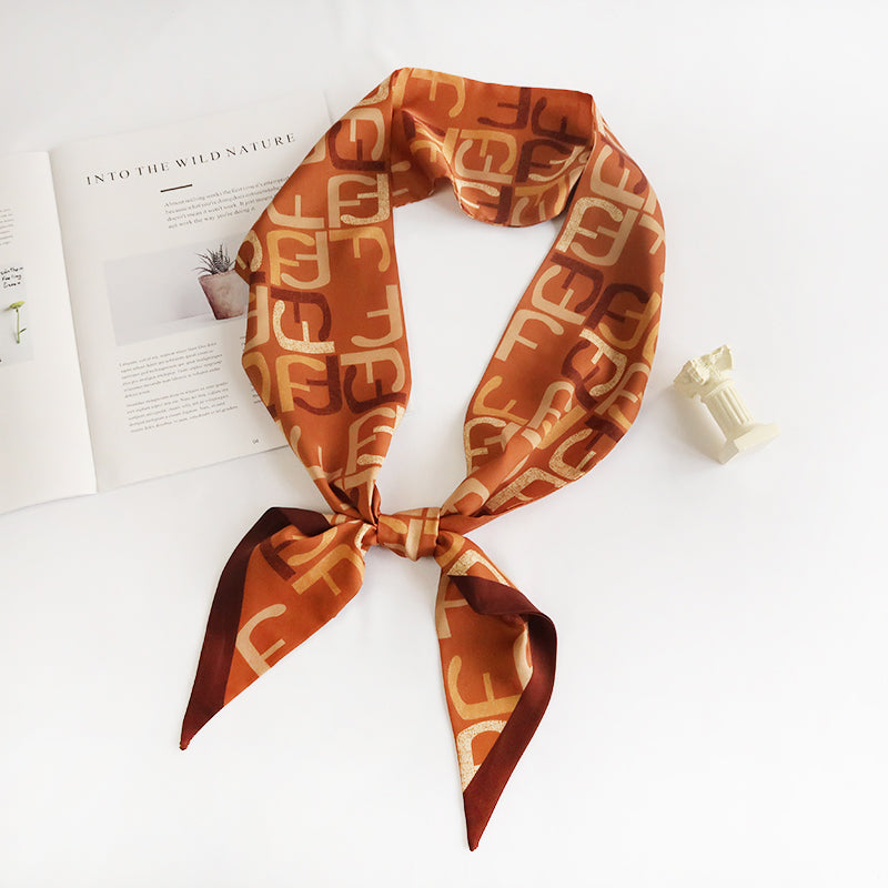 CrossKulture Satin Ribbon Scarf 150x15 cm - Colour2