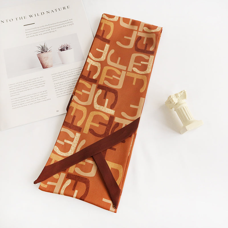 CrossKulture Satin Ribbon Scarf 150x15 cm - Colour2